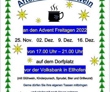 Glühwein Event des Musikverein Ellhofen