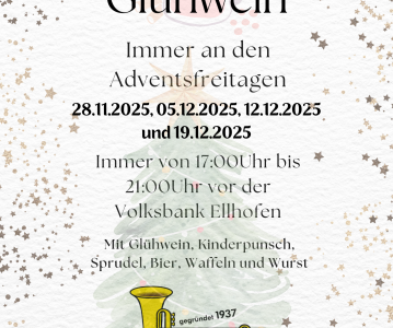 After-Work-Glühwein des Musikvereins Ellhofen