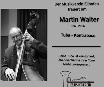 Wir nehmen Abschied von Martin Walter